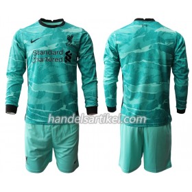 Liverpool Kinder Auswärts Trikotsatz 2020/21 Langarm (+ Kurze Hosen)